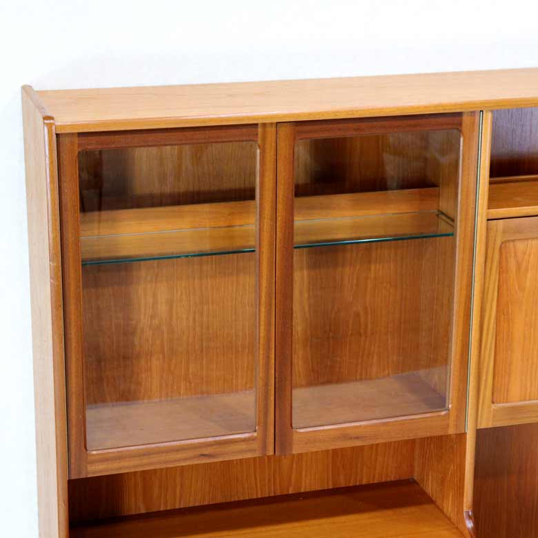 キャビネット ネイサン カップボード イギリス チーク 完成品 NATHAN Parker Knoll ミッドセンチュリー 北欧 ヴィンテージ