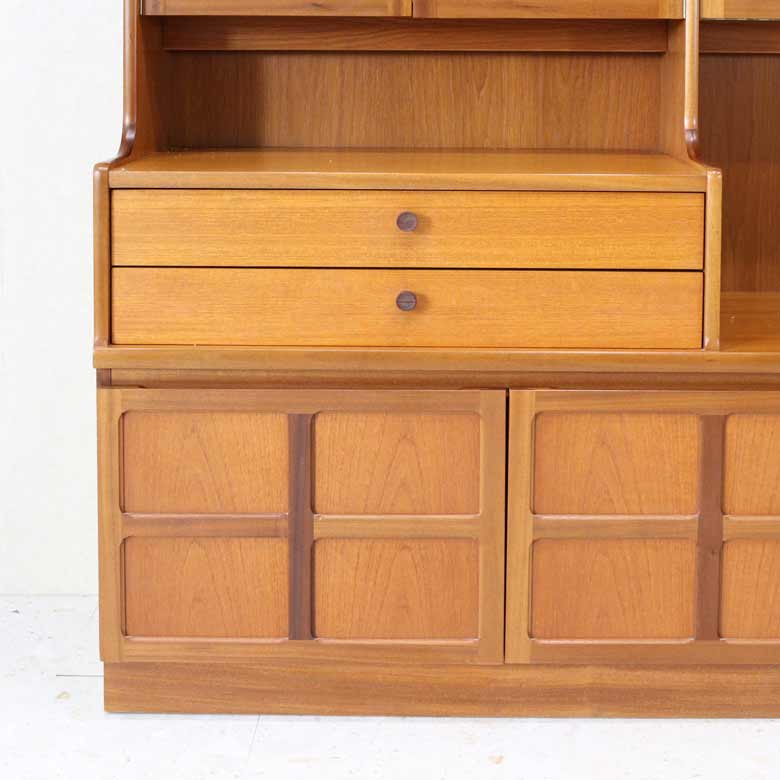 キャビネット ネイサン カップボード イギリス チーク 完成品 NATHAN Parker Knoll ミッドセンチュリー 北欧 ヴィンテージ