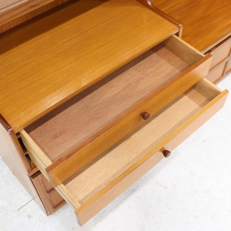 キャビネット ネイサン カップボード イギリス チーク 完成品 NATHAN Parker Knoll ミッドセンチュリー 北欧 ヴィンテージ
