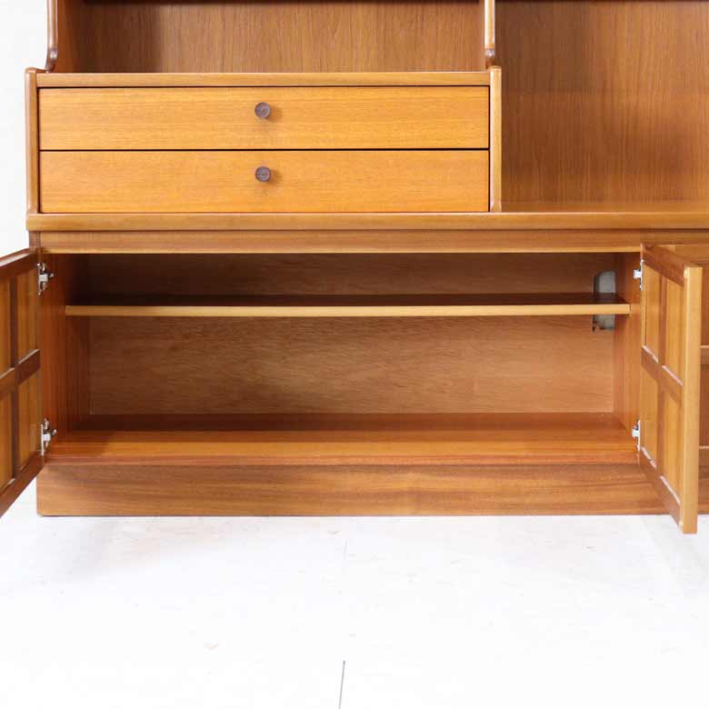 キャビネット ネイサン カップボード イギリス チーク 完成品 NATHAN Parker Knoll ミッドセンチュリー 北欧 ヴィンテージ