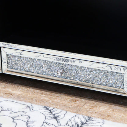 ガレージセール ミラー家具 テレビボード 180cm ローボード テレビ台 クリスタル