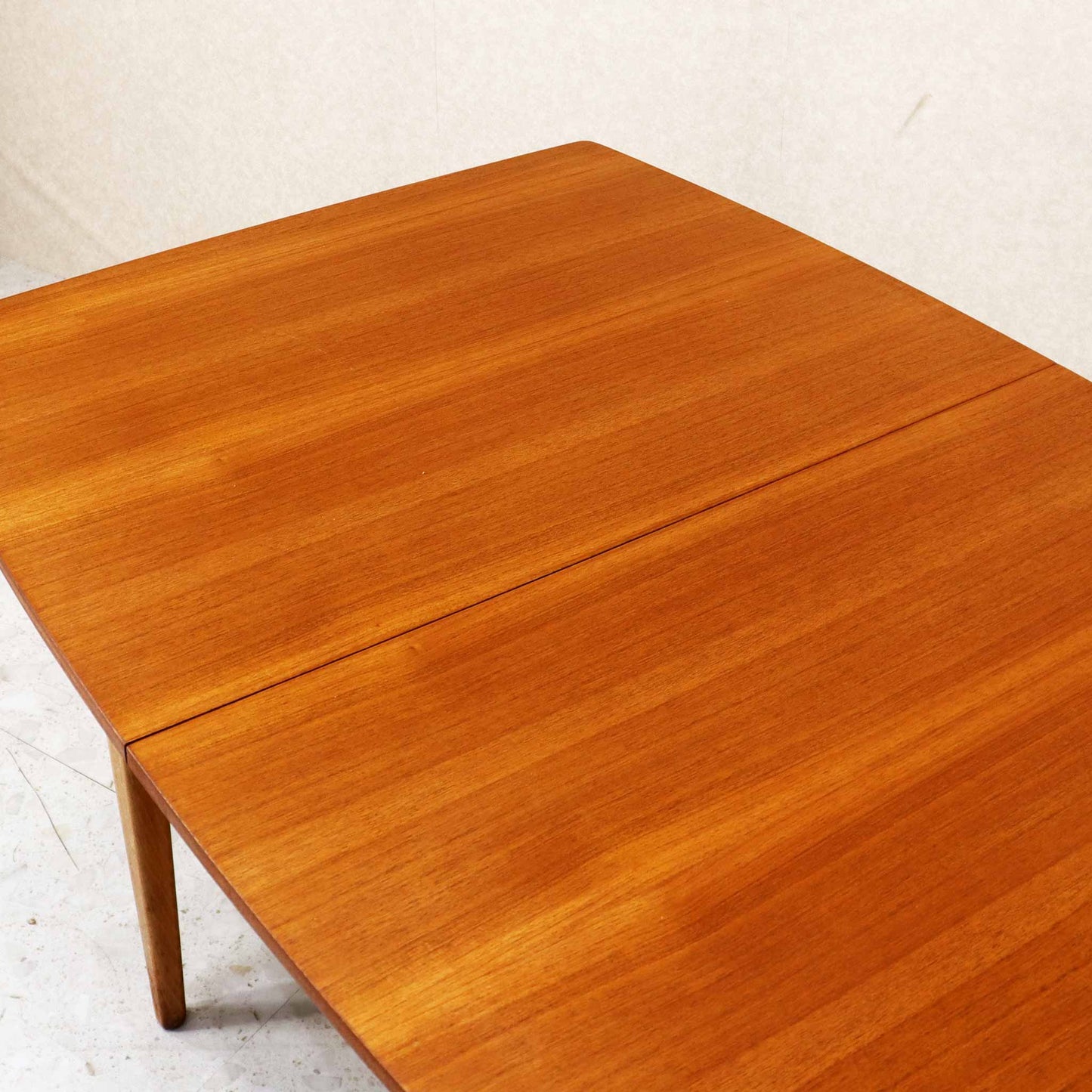 エクステンション ダイニングテーブル 伸長式 1960s チーク ミッドセンチュリー 北欧スタイル