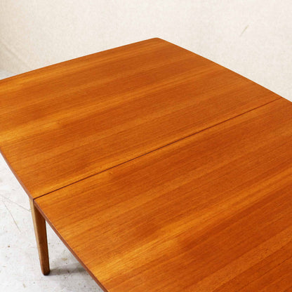 エクステンション ダイニングテーブル 伸長式 1960s チーク ミッドセンチュリー 北欧スタイル