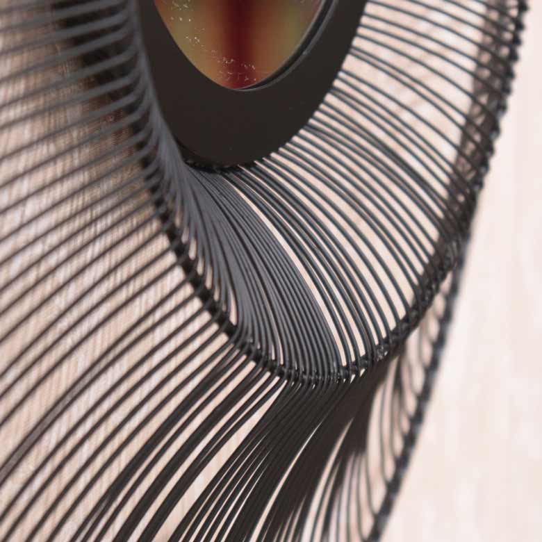 ミラー 壁掛け ラウンド 鏡 アンティーク モダン ヴィンテージ おしゃれ