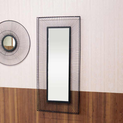 ミラー 壁掛け 姿見 鏡 アンティーク モダン ヴィンテージ おしゃれ