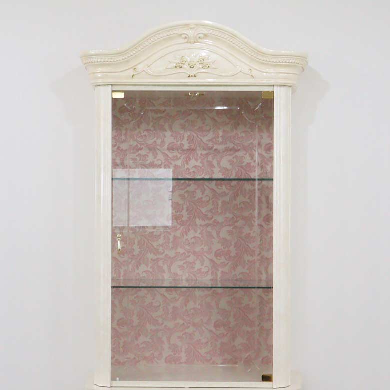 サルタレッリ アマルフィ 1ドアキャビネット アイボリー カップボード サイドボード