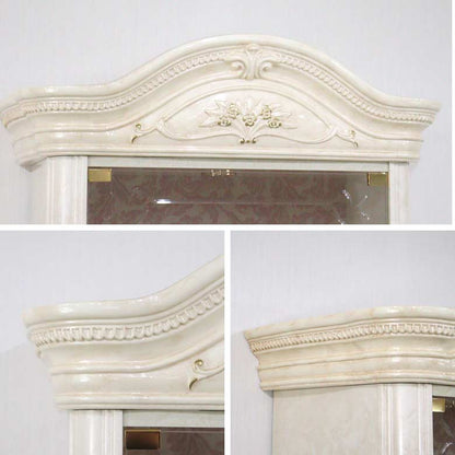 サルタレッリ アマルフィ 1ドアキャビネット アイボリー カップボード サイドボード