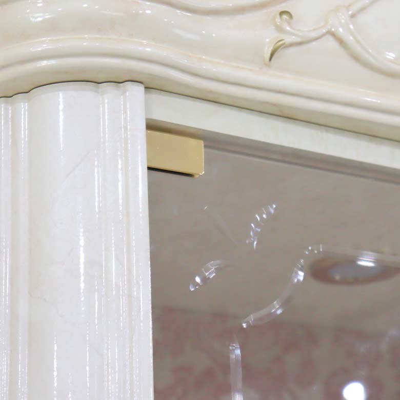 サルタレッリ アマルフィ 1ドアキャビネット アイボリー カップボード サイドボード