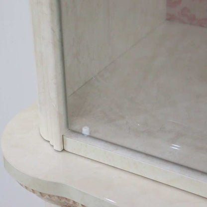 サルタレッリ アマルフィ 1ドアキャビネット アイボリー カップボード チェスト