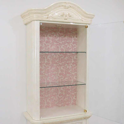 サルタレッリ アマルフィ 1ドアキャビネット アイボリー カップボード サイドボード