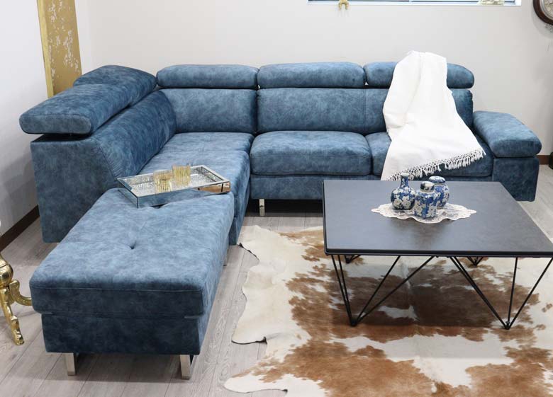 カウチソファ コーナーソファ オットマン スツール ハイバック ローバック ヘッドレスト スムーステック