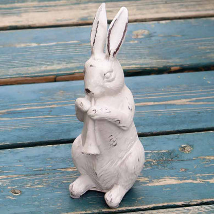 メロディラビット ウサギの置物 ガーデンオブジェ 置物