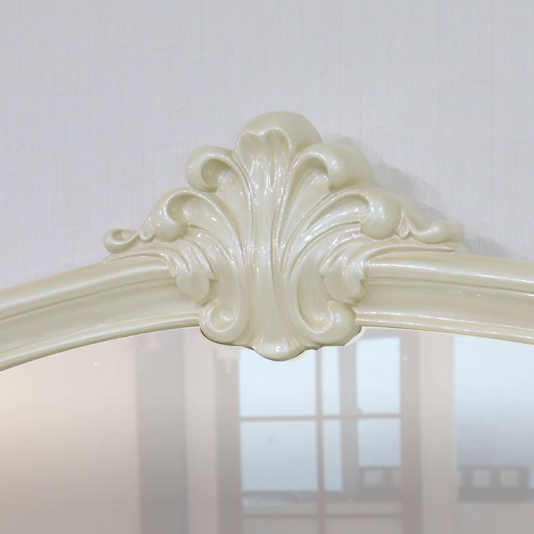 サルタレッリ フローレンス 壁掛けミラーL 135cm メイクミラー 鏡 アイボリー