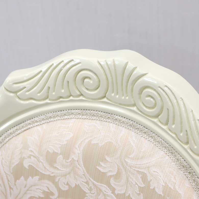 サルタレッリ アマルフィ ダイニングチェア ピンク 椅子 白家具 222