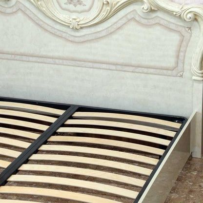 サルタレッリ アマルフィ クイーンベッド ベッドフレーム アイボリー