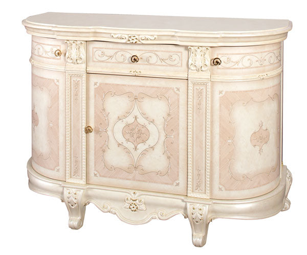 サルタレッリ ヴェルサイユ 3ドア キャビネット アイボリー 扉 カップボード