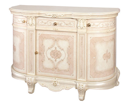 サルタレッリ ヴェルサイユ 3ドア キャビネット アイボリー 扉 カップボード