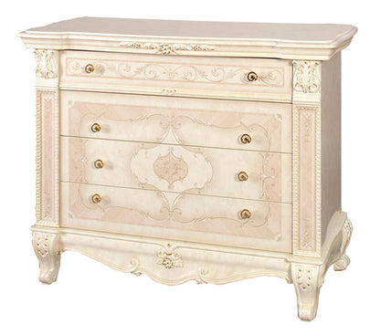 サルタレッリ ヴェルサイユ 2ドア キャビネット アイボリー 引出 カップボード