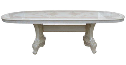 サルタレッリ ヴェルサイユ 伸長式 ダイニングテーブル7点セット 250cm チェア ６脚 純正品 アイボリー Saltarelli Versailles イタリア