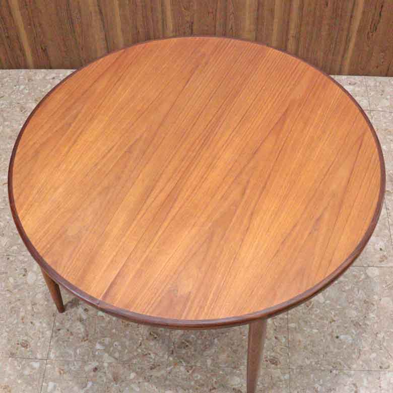 ダイニングテーブル ヴィンテージ イギリス ジープラン G-plan チーク 伸長式 FRESCO フレスコ