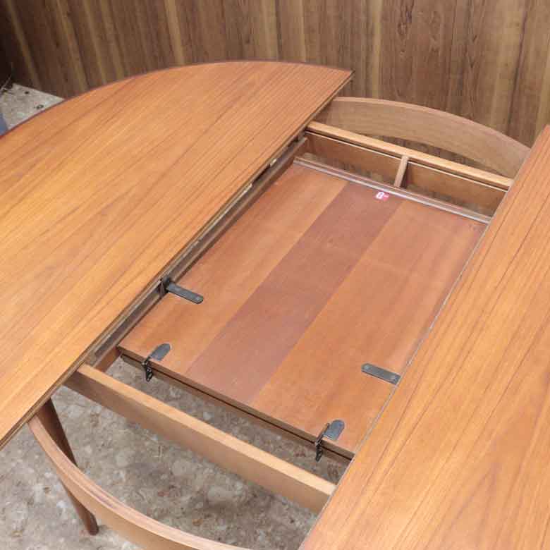 ダイニングテーブル ヴィンテージ イギリス ジープラン G-plan チーク 伸長式 FRESCO フレスコ