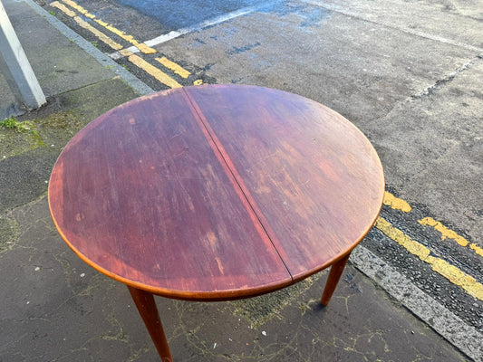 ＜入荷前先行予約＞ ダイニングテーブル ジェンティーク Jentique ラウンドテーブル 伸長式 ミッドセンチュリー