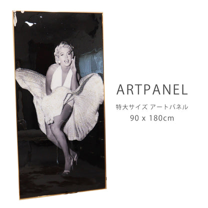 アートフレーム モンロー 180cm 水晶絵 ウォールデコ