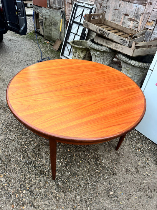 ＜入荷前先行予約＞ ダイニングテーブル フレスコ ジープラン G-plan Fresco ラウンドテーブル 伸長式 ミッドセンチュリー