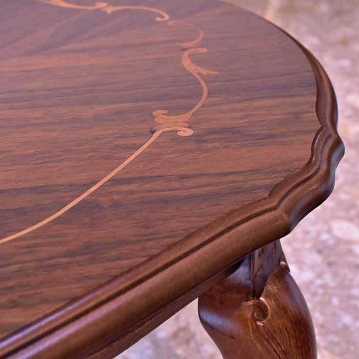 イタリア リビングテーブル 100cm センターテーブル 象嵌 ローテーブル 23