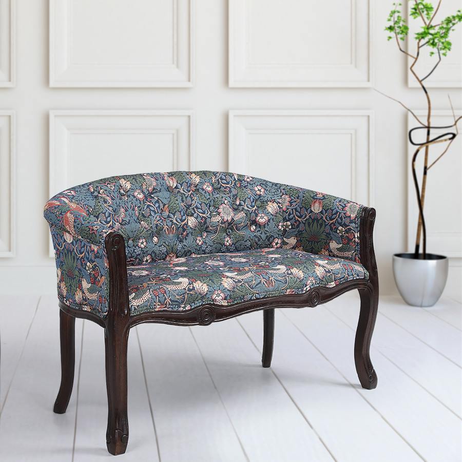 ジェニファーテイラー 2人掛け ソファー サロンソファ いちご泥棒 JENNIFER TAYLOR