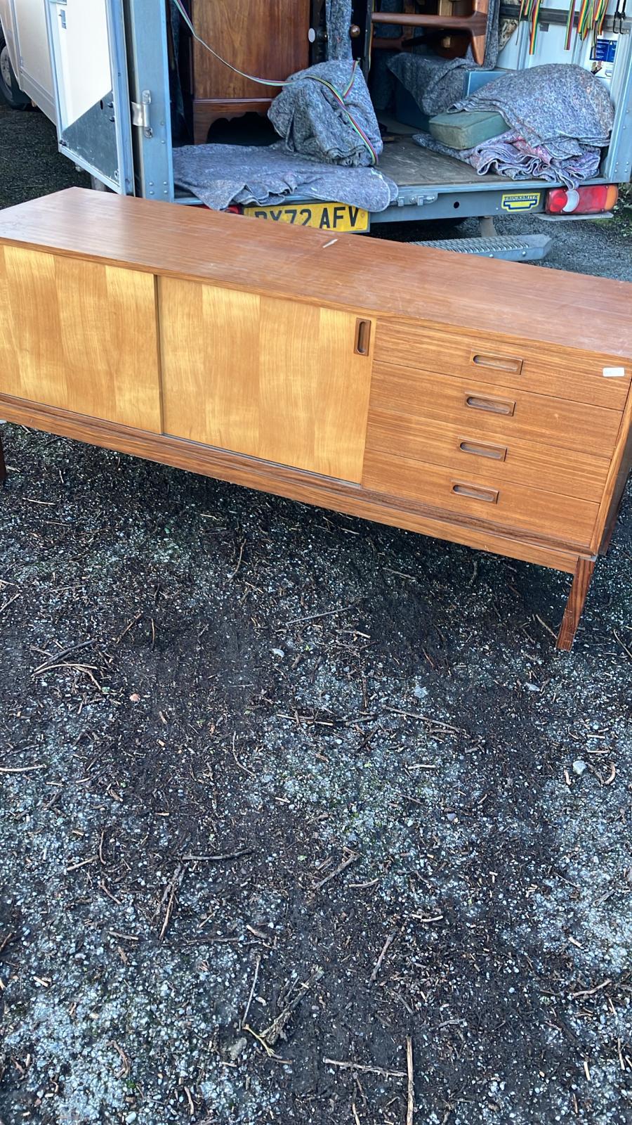 ＜入荷前先行予約＞ サイドボード アルフレッドコックス ローキャビネット ミッドセンチュリー