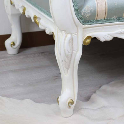 イタリア カウチソファ ターコイズブルー 二人掛け ソファ 312W/BL