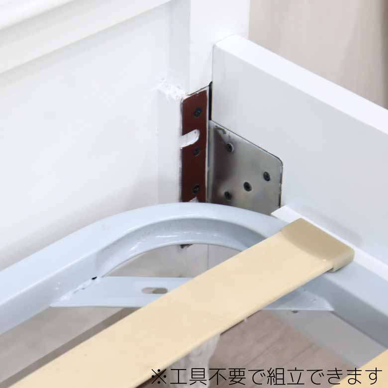 ロココ シングルベッド ベッドフレーム マットレス別 ロココ シングルベッドフレーム マットレス別 シングルベッド 猫