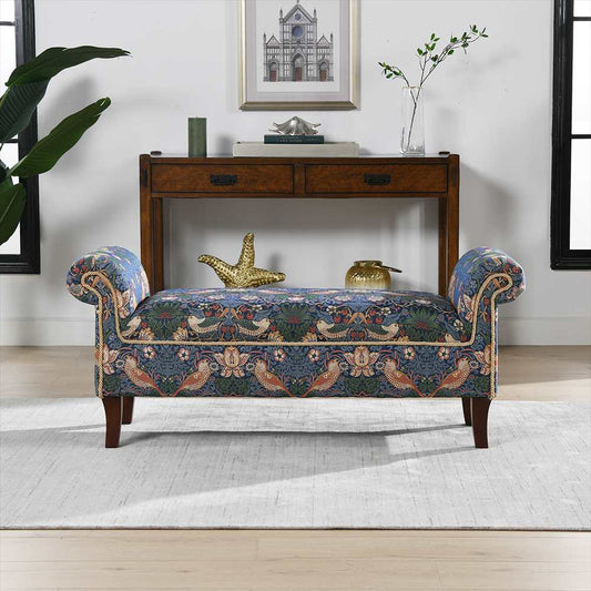 ジェニファーテイラー ベンチソファ ソファ ロングスツール いちご泥棒 JENNIFER TAYLOR