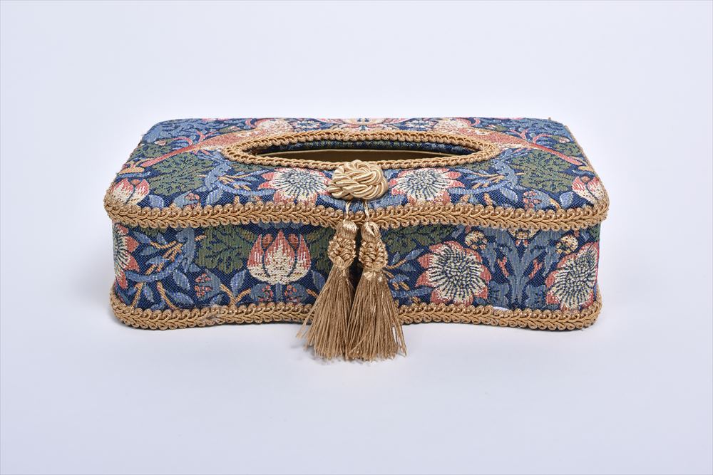 ジェニファーテイラー ティッシュボックスケース いちご泥棒 JENNIFER TAYLOR