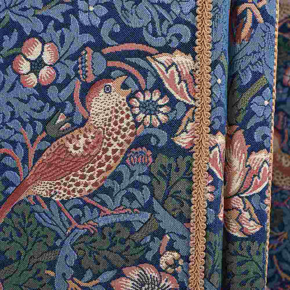 ジェニファーテイラー 4連 スクリーン 衝立 いちご泥棒 JENNIFER TAYLOR