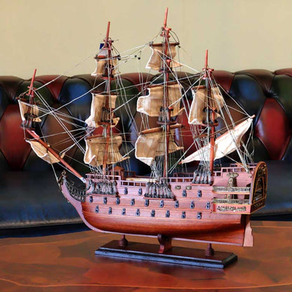 帆船 ロワイヤルルイ フランス 軍船 モデルシップ ROYAL LOUIS