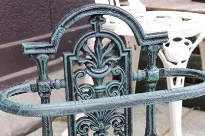 傘立て アンブレラスタンド アイアン 鋳物 グリーン