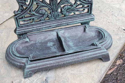 傘立て アンブレラスタンド アイアン 鋳物 グリーン