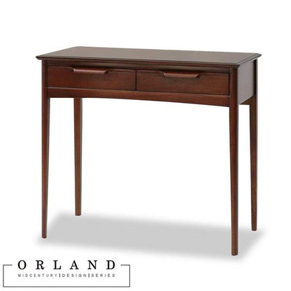 デスク W80 木製 マホガニー アンティーク 完成品 ORLAND オーランド desk80 378398