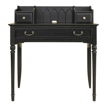 デスク W80 机 リビングデスク東海家具 NOIR ノワール デスク80 ブラック 378473