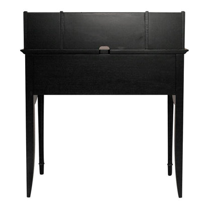 デスク W80 机 リビングデスク東海家具 NOIR ノワール デスク80 ブラック 378473