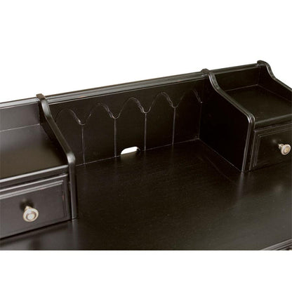 デスク W80 机 リビングデスク東海家具 NOIR ノワール デスク80 ブラック 378473