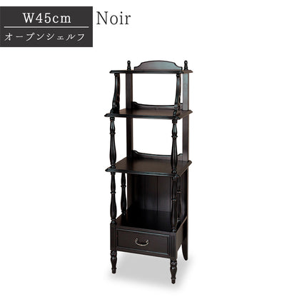 オープンシェルフ W45 東海家具 NOIR ノワール OPシェルフ45　378480