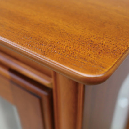 ガラスキャビネット キュリオケース W65 引出付き 東海家具 BRIGHTON ブライトン キュリオ65