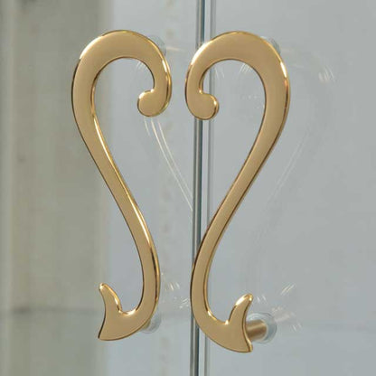 サルタレッリ ヴェルサイユ 4ドア ローキュリオケース アイボリー ガラスキャビネット