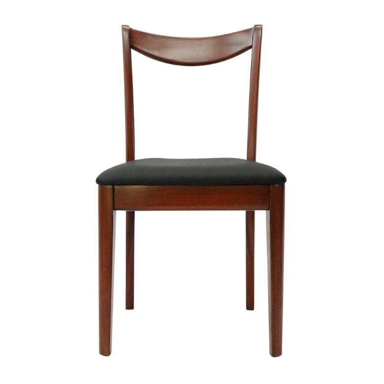 デスクチェア ダイニングチェア 木製 マホガニー アンティーク 完成品 ORLAND オーランド 456225