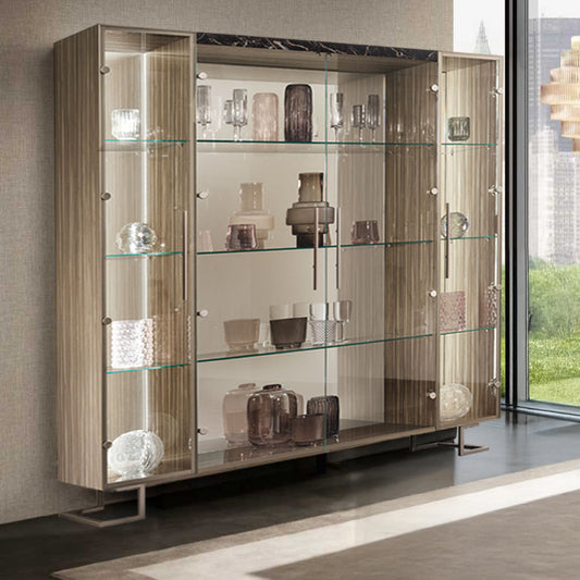 4ドアキュリオケース 188cm Arredoclassic アレドクラシック ADORA Luce Dark ルーチェダーク 高級家具 イタリア製