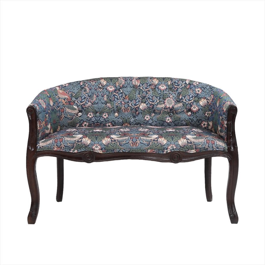 ジェニファーテイラー 2人掛け ソファー サロンソファ いちご泥棒 JENNIFER TAYLOR