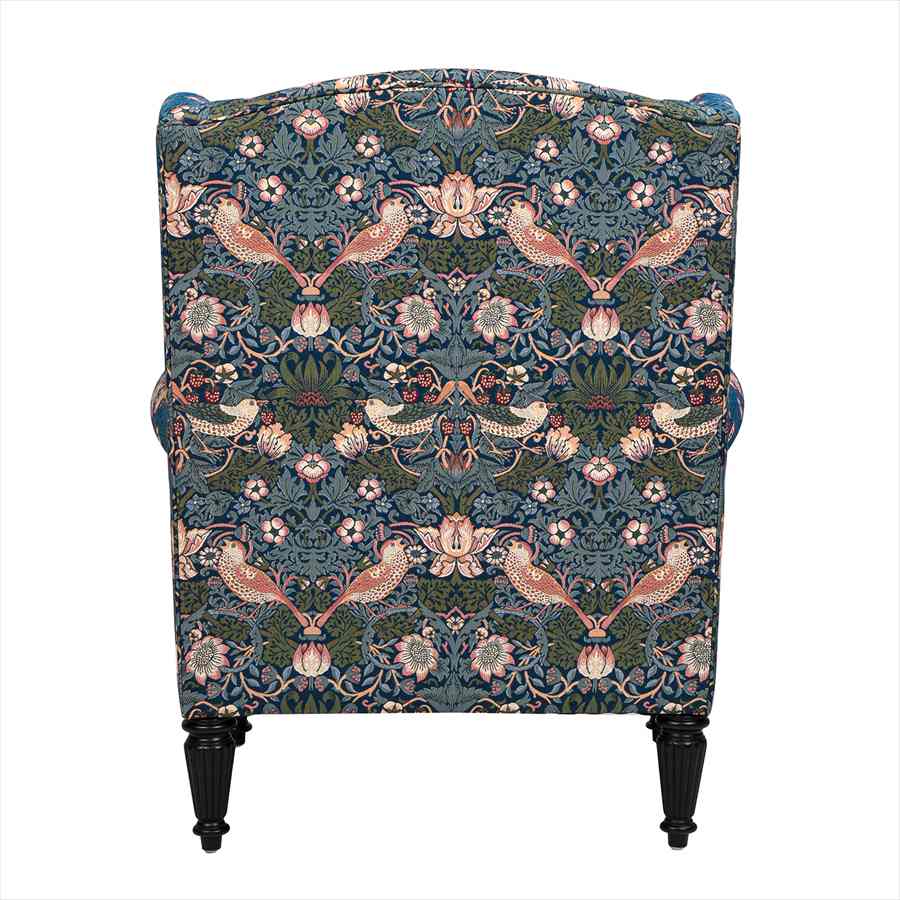 ジェニファーテイラー ウイングチェア 1人掛け ソファー いちご泥棒